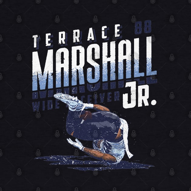 Terrace Marshall Jr. Carolina Player Name by Chunta_Design